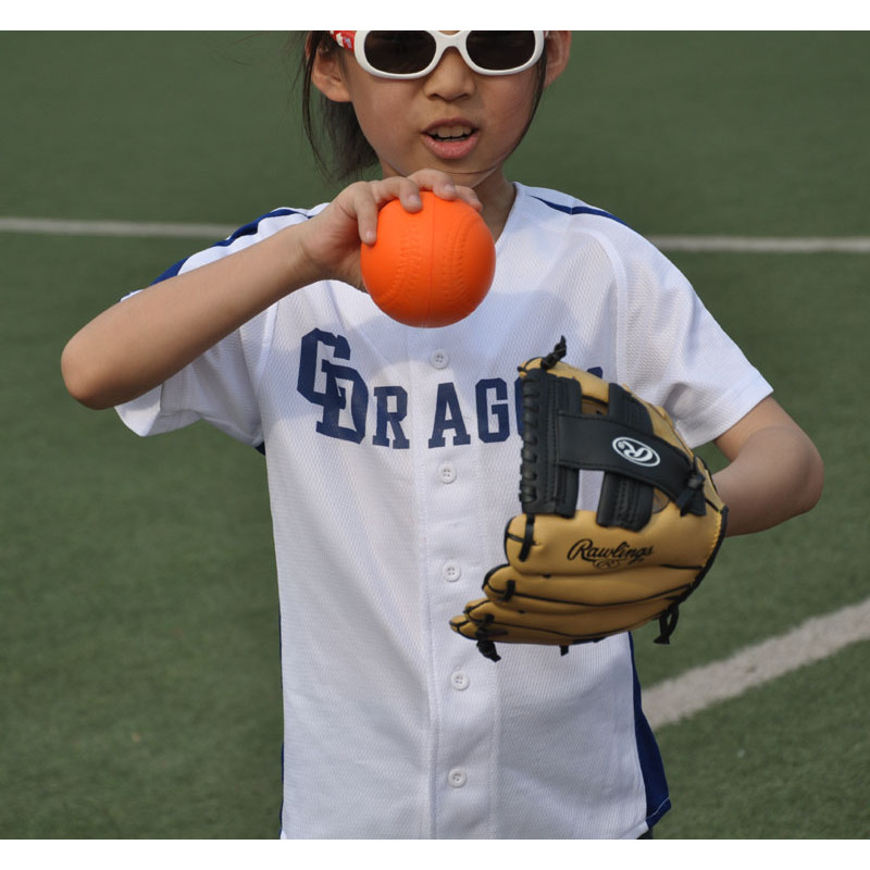 Baseball Family BF Soft Sponge Softball Baseball t-ball Childrens Safety ball Gloves Set