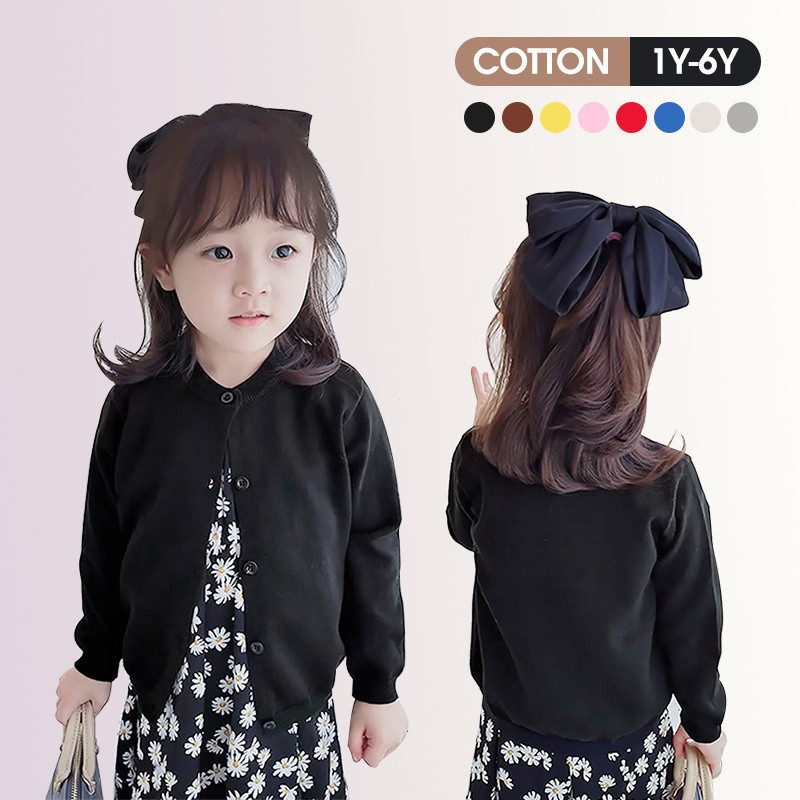 [กรุงเทพฯ จัดส่ง] แจ็คเก็ตแฟชั่นเด็กสีเรียบ แขนยาว เหมาะสำหรับวันอากาศเย็นของสาวๆ - รูปที่ 5