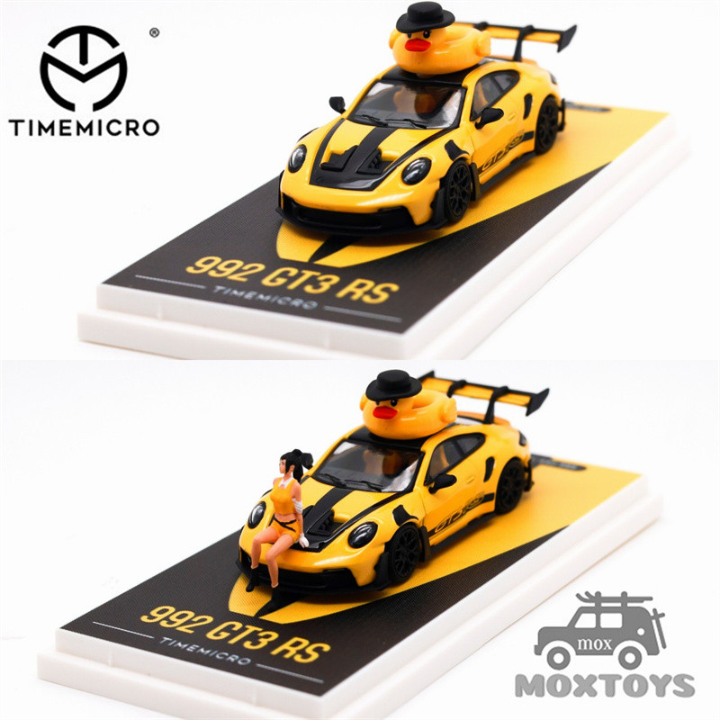Time Micro 1:64 992 GT3 RS Limited999 รถโมเดลDiecast