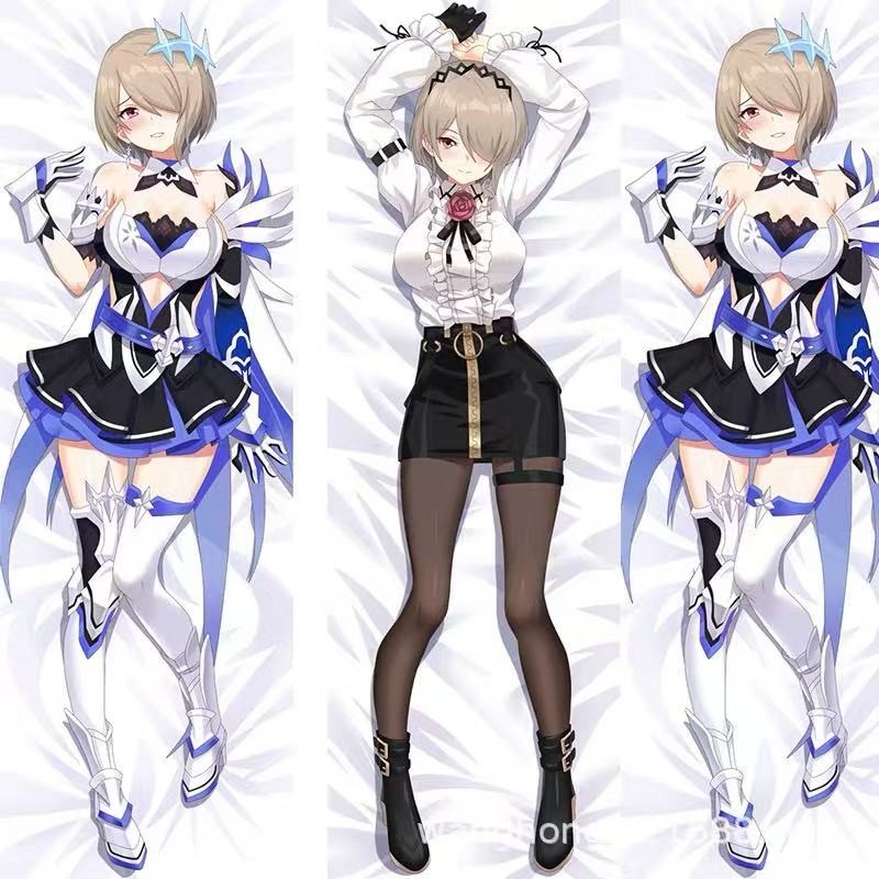 ปลอกหมอน Dakimakura อานิเมะ Honkai 3rd ตัวละคร Rita Rossweisse สองด้าน สไตล์กอด.getBody