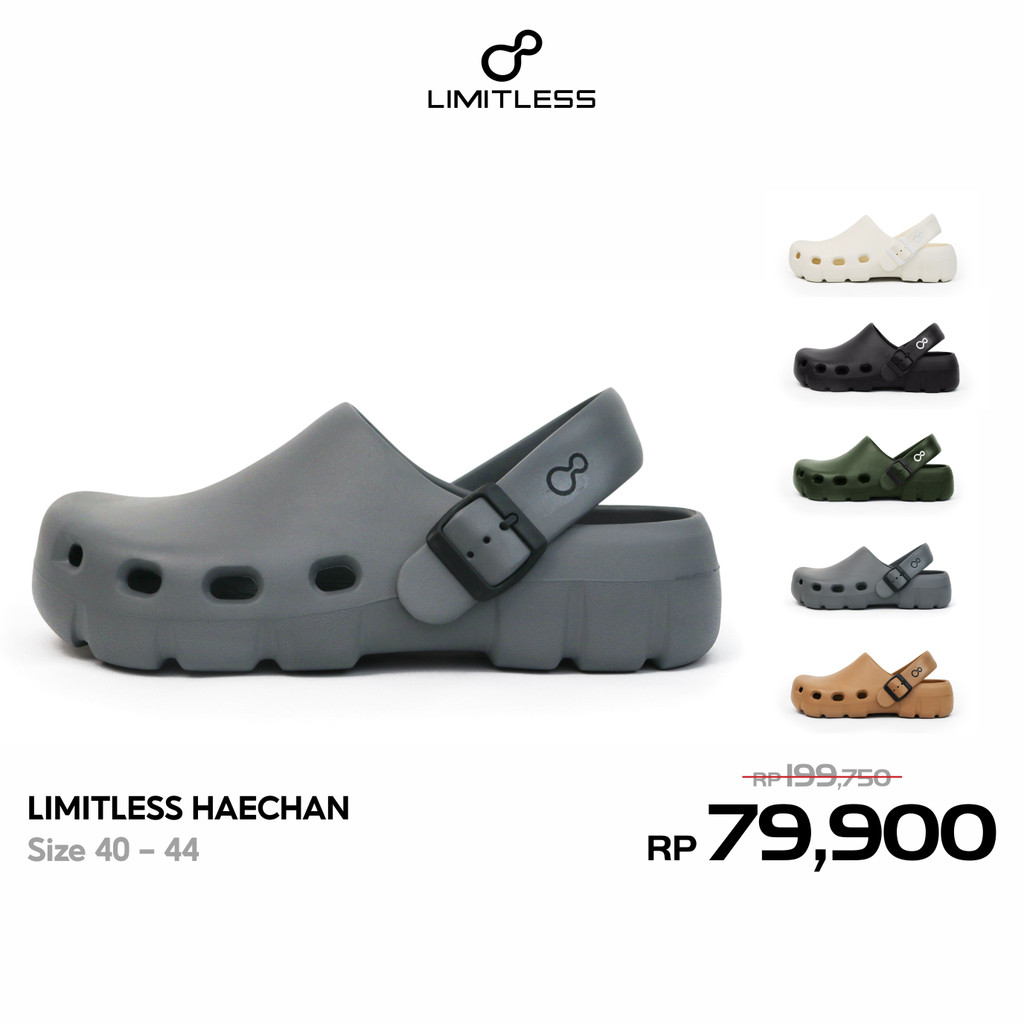 Limitless - Haechan Mens Casual Stylish Unisex Anti-Slip Slide Sandals