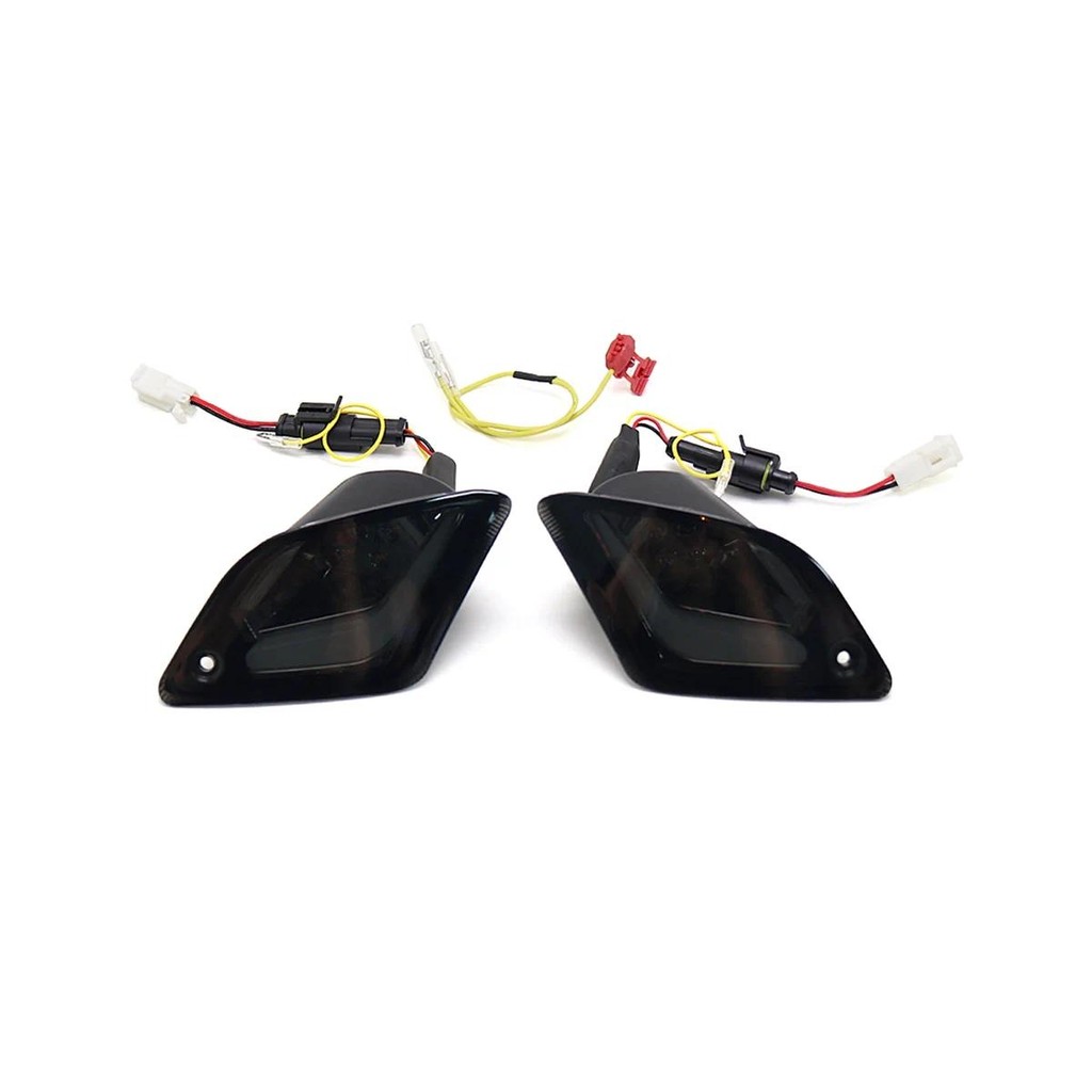 ไฟเลี้ยว LED กันน้ํา Flasher ไฟแสดงสถานะด้านหลังโคมไฟสําหรับ Vespa GTS 300 GTS250 GTS300 GTS150 GTV3