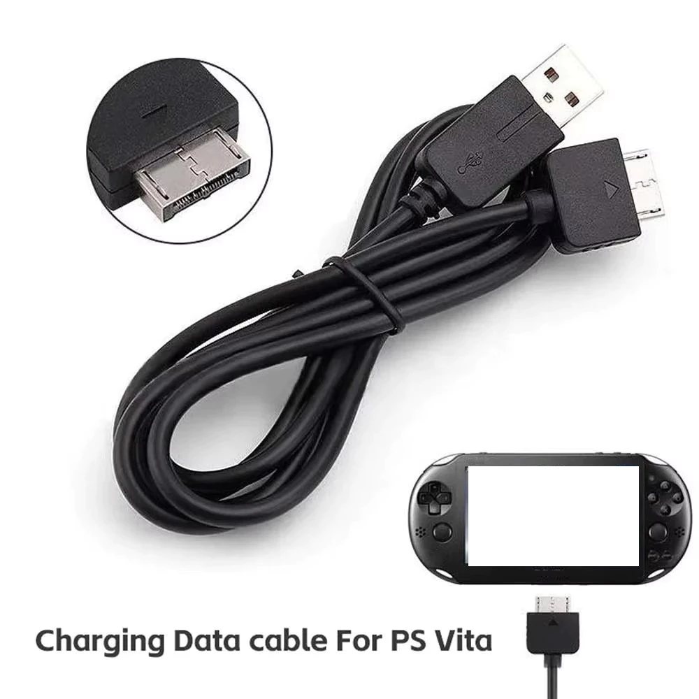 1.2M USB Data Power Charger สําหรับ PlayStation PSV1000 สายชาร์จสายไฟสําหรับ PS Vita 1000 เกมคอนโซลอะแดปเตอร์