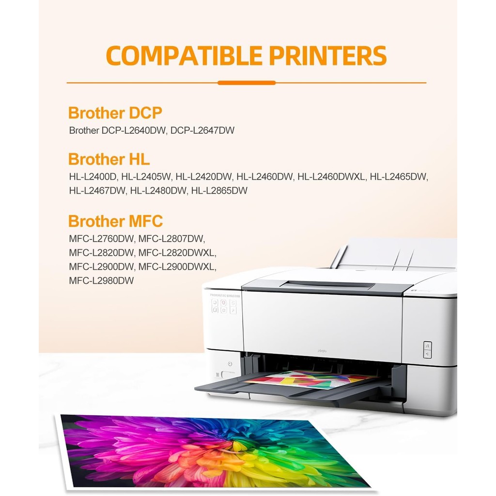 TN830XL ตลับหมึกสําหรับ Brother TN830XL TN830 XL Toner TN-830XL ทํางานสําหรับ Brother DCP-L2640DW HL