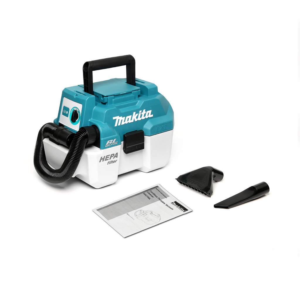 MAKITA DVC750LZ เครื่องดูดฝุ่น-เป่าไร้สาย 18 โวลต์ ถังเก็บฝุ่น 7.5 ลิตร ไม่รวมแบตเตอรี่-แท่นชาร์จ (ม