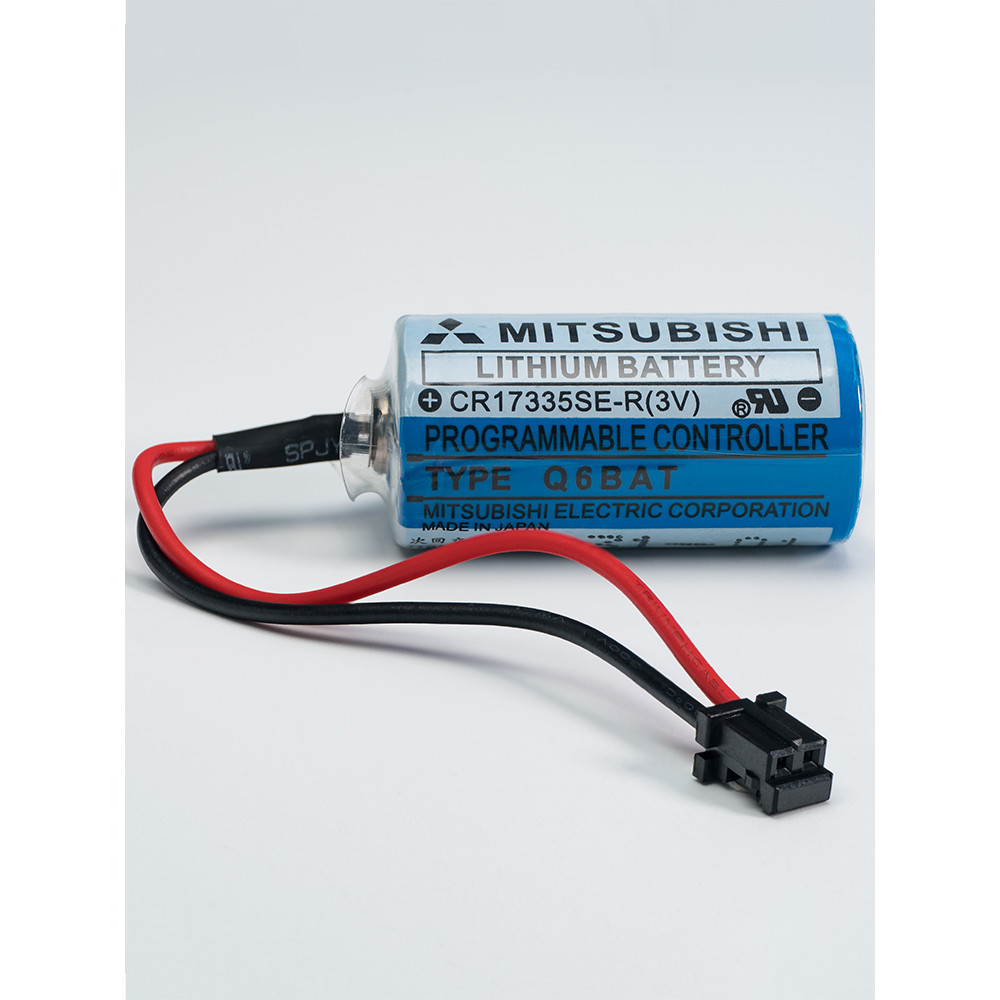 ยี่ห้อใหม่ญี่ปุ่น Mitsubishi PLC แบตเตอรี่ Q6BAT Q Series CPU เฉพาะ CR17335SE-R จัดส่งฟรี 3V