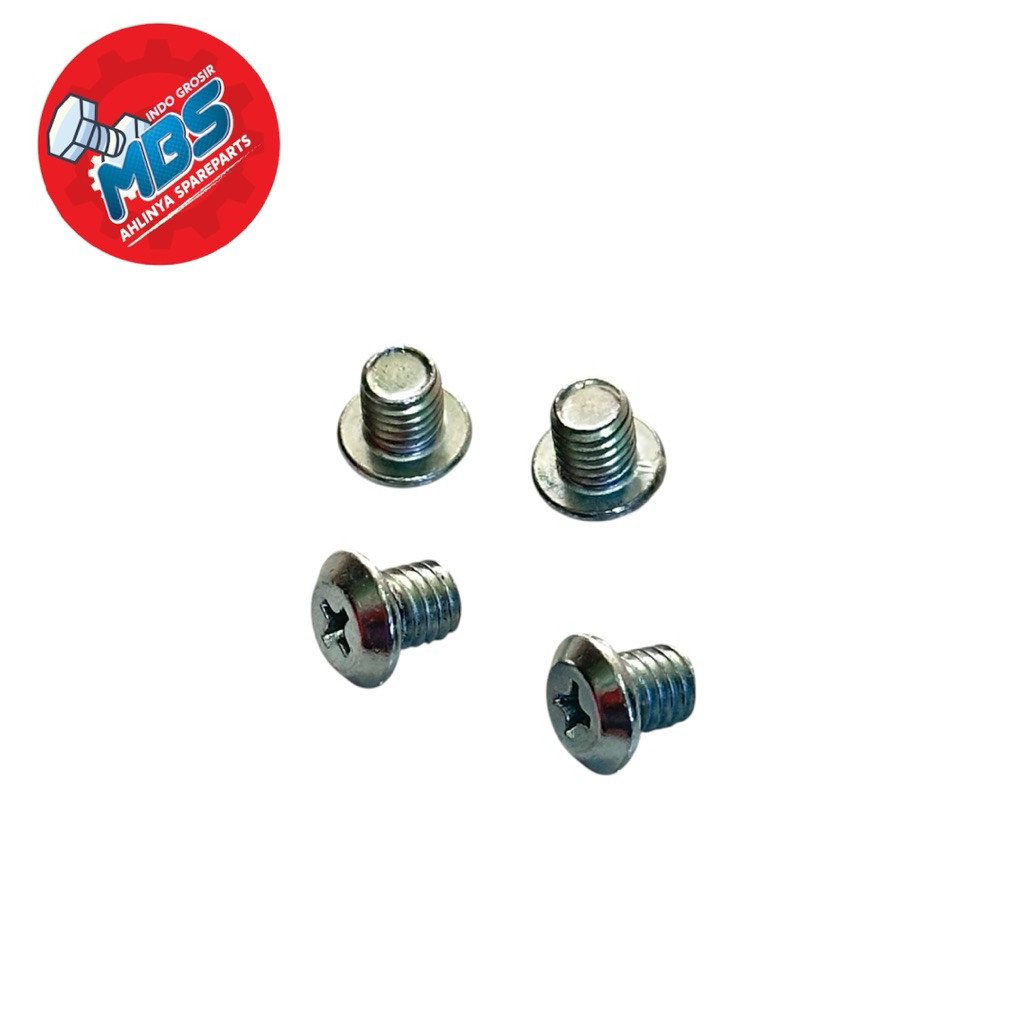 10 M6 BOLTS ทินเนอร์หมวกกันน็อค UNIVERSAL BOLTS HLEM HDX BOLTS