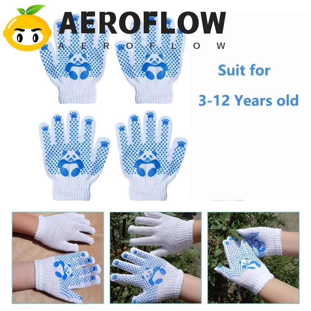 Aeroflow 1 ถุงมือเด็ก ถุงมือกันกระแทก ระบายอากาศได้ สไตล์สัตว์ พกพาสะดวกสำหรับงานในสวนและทำกิจกรรมกลางแจ้ง
