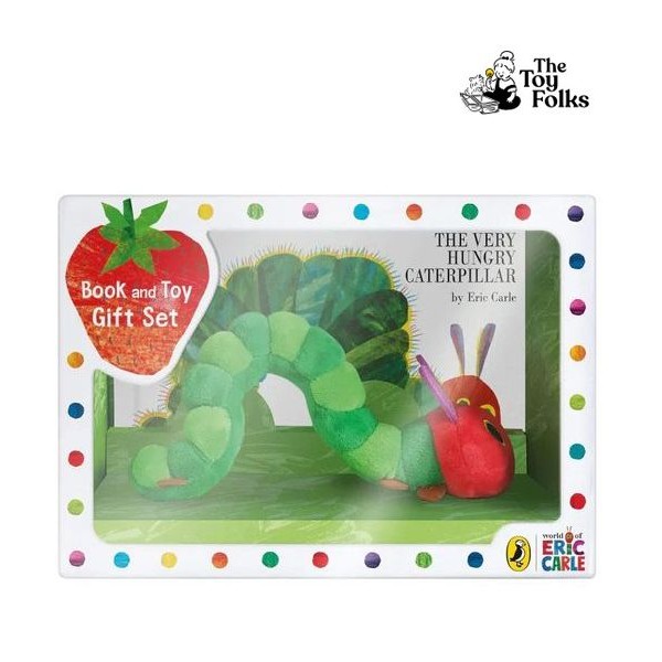 Puffin The Very Hungry Caterpillar โดย Eric Carle Book และชุดของเล่น