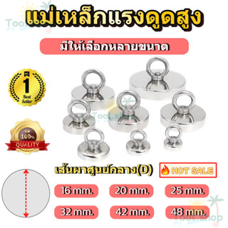 แม่เหล็กแรงดูดสูง Neodymium Recovery แม่เหล็กเก็บของ แม่เหล็…