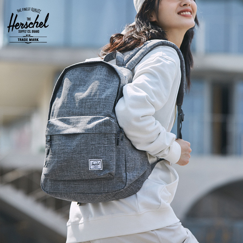 [เริ่มต้นใหม่] Herschel Herschel Classic24L Commuter Backpack Student Fashion Backpack