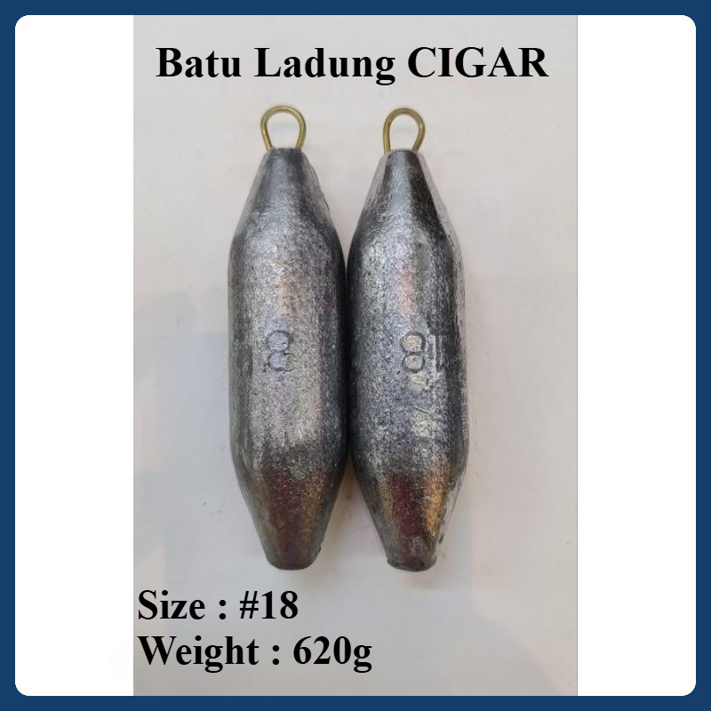 TS CIGAR Fishing Sinker / CIGAR 18 (620g)
