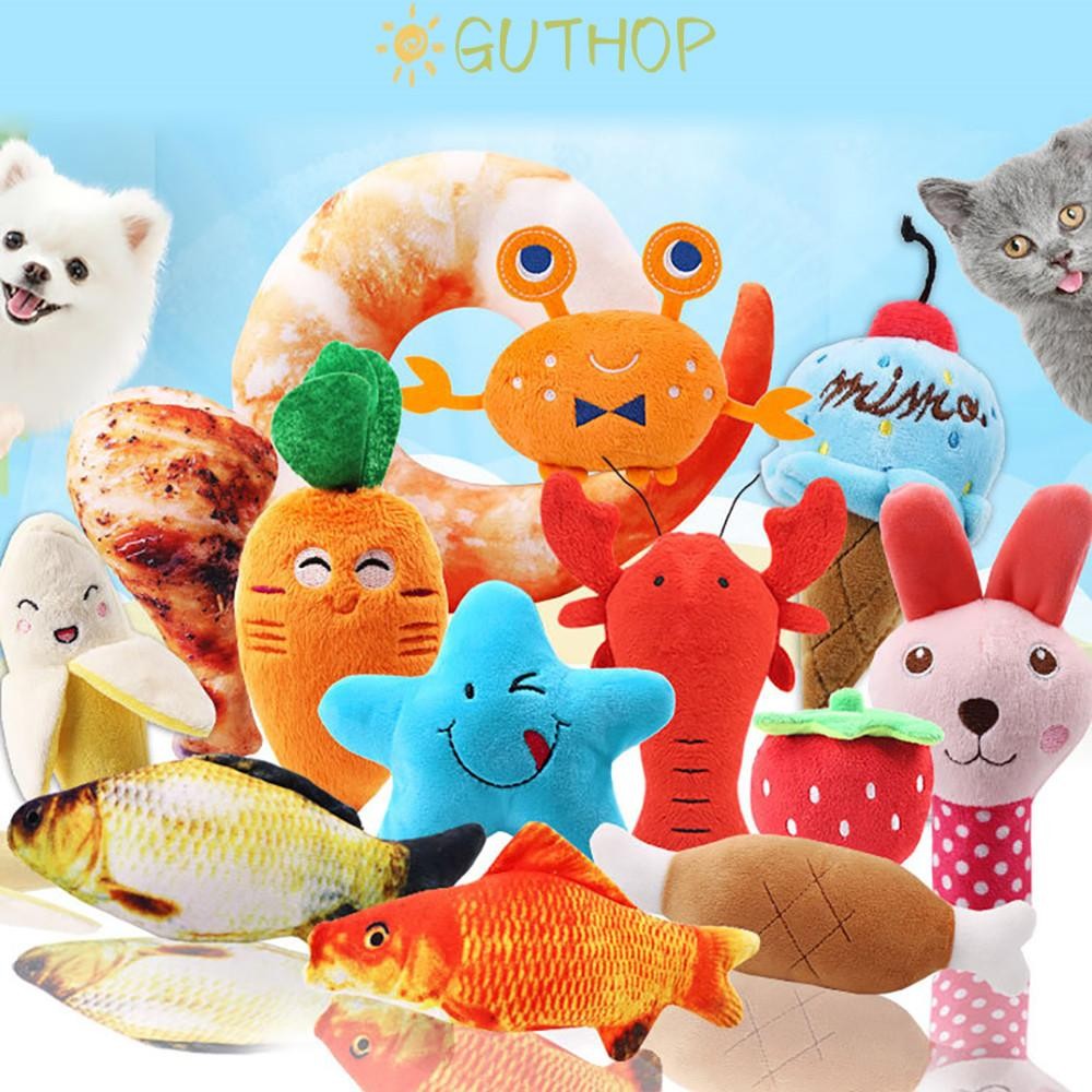 GUTHOP Squeaker Squeaky ของเล่นน่ารักของขวัญฟันเสียงของเล่น