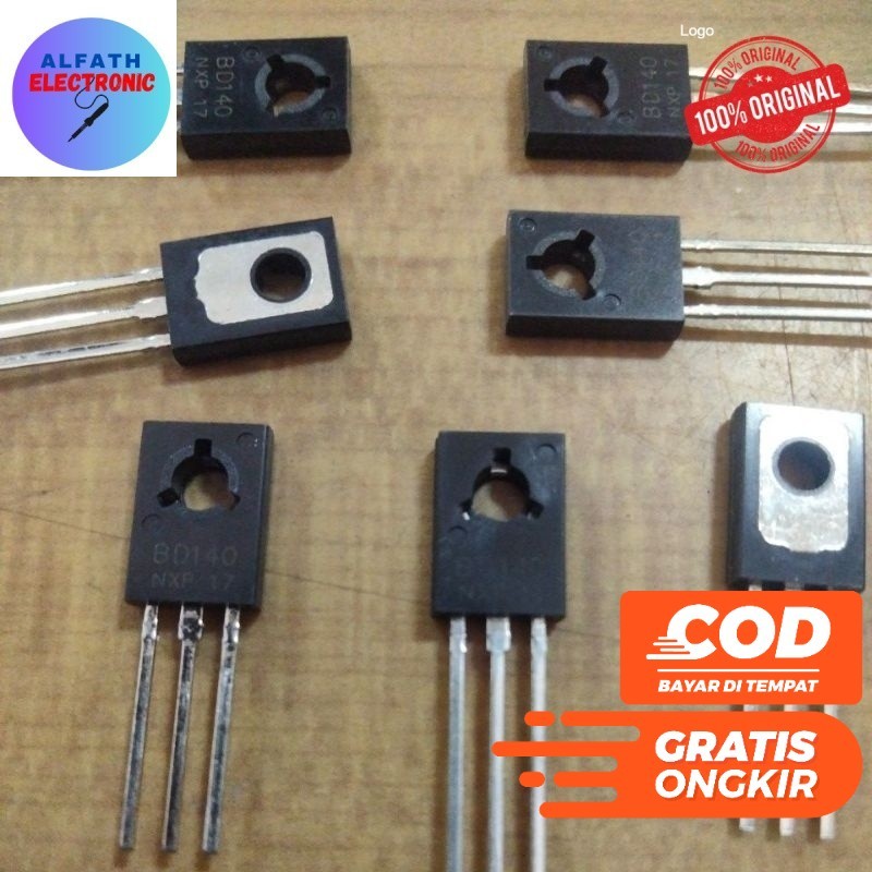 TRANSISTOR BD140 BD 140 ต้นฉบับของแท้คุณภาพที่ดี
