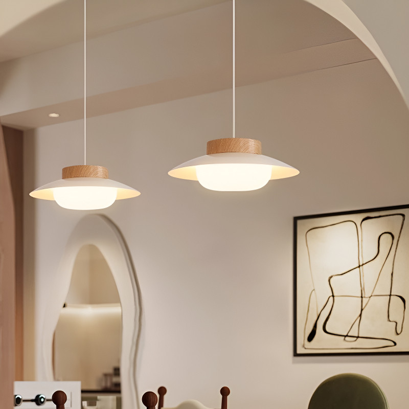 โคมไฟระย้า สไตล์ญี่ปุ่น เข้าสู่ระบบ LED นอร์ดิก วินเทจ ใช้สำหรับ ห้องนอน ห้องนั่งเล่น ร้านอาหาร ตกแต่งบ้าน - รูปที่ 5