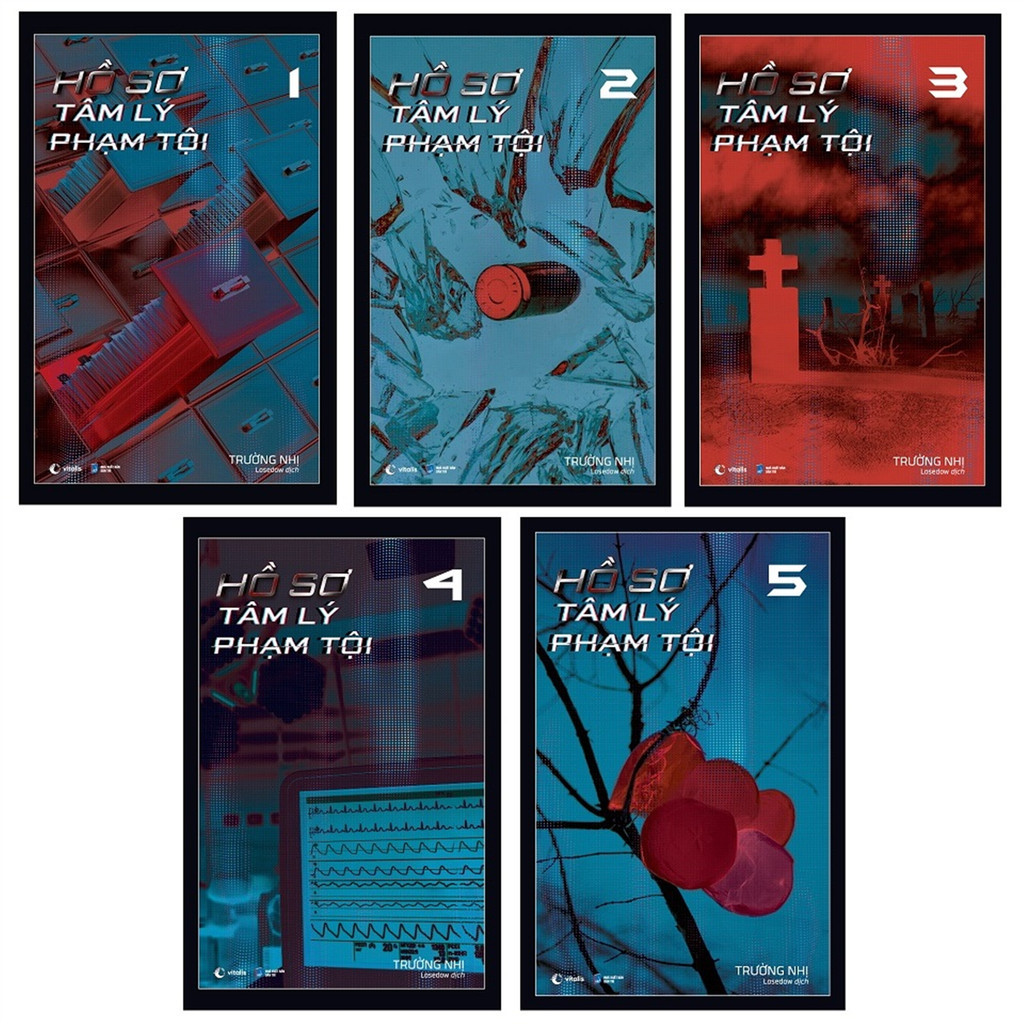 หนังสือ - โปรไฟล์จิตวิทยาอาญา 1 2 3 4 5 เล่มแปลก [โรงหนังสือ-666]