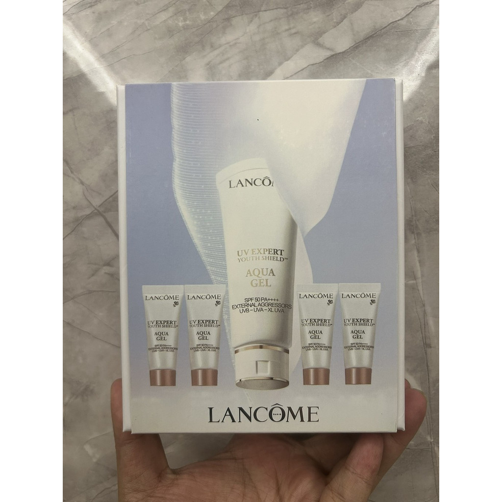 สินค้าขายดี One to One/85 Lancôme White Tube Sunscreen Luxury Exclusive Gift Box ประกอบด้วย White Tu