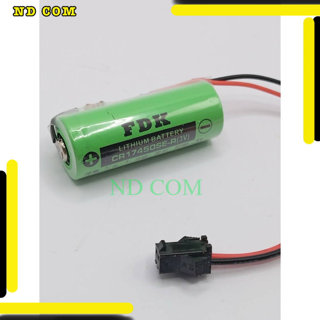 new คุ้มงานแท้ CR17450SE-R แบตเตอรี่ FDK LITHIUM BATTERY CR17450SE-R(3V)