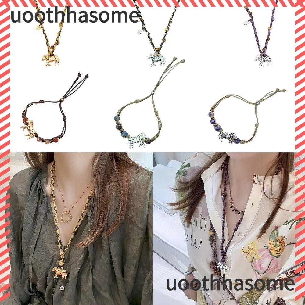 สร้อยคอมีพู่แบบ Bohemian เสื้อกันหนาวสไตล์ Bohemian เครื่องประดับอเนกประสงค์สำหรับผู้หญิง