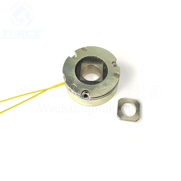 REACH เบรกแม่เหล็กไฟฟ้าขนาดเล็ก S80 เซอร์โวมอเตอร์เบรกพร้อม G003-REB1880(Y17S)3.2