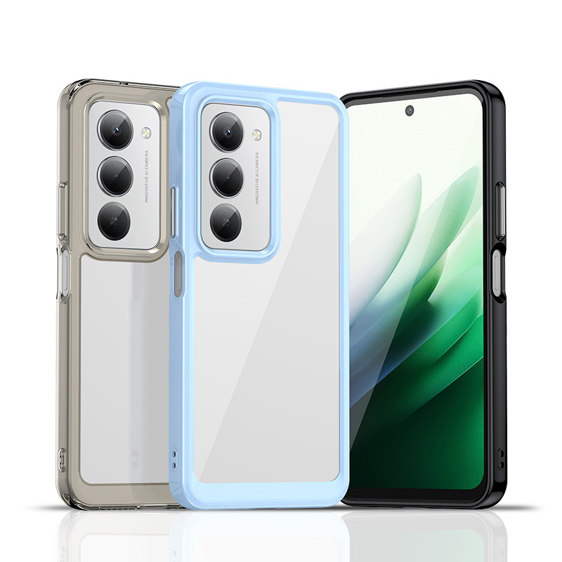 สําหรับ Xiaomi Redmi 15 5G 4G ซิลิโคนหรูหรากันชนใส TPU เคสกันกระแทก