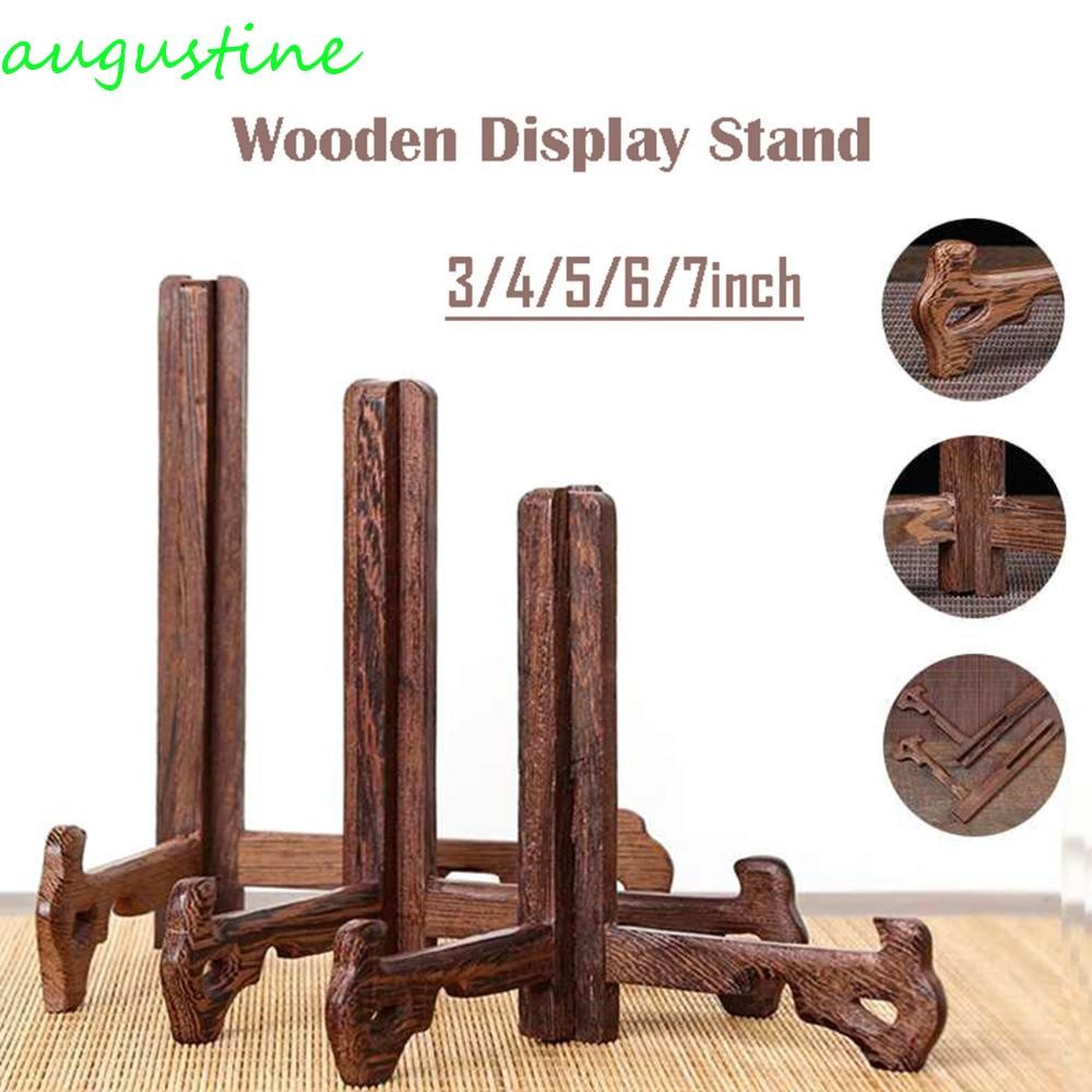 AUGUSTINE ขาตั้งโชว์ตกแต่งบ้านไม้ขาตั้งกรอบรูป 3-7 นิ้ว