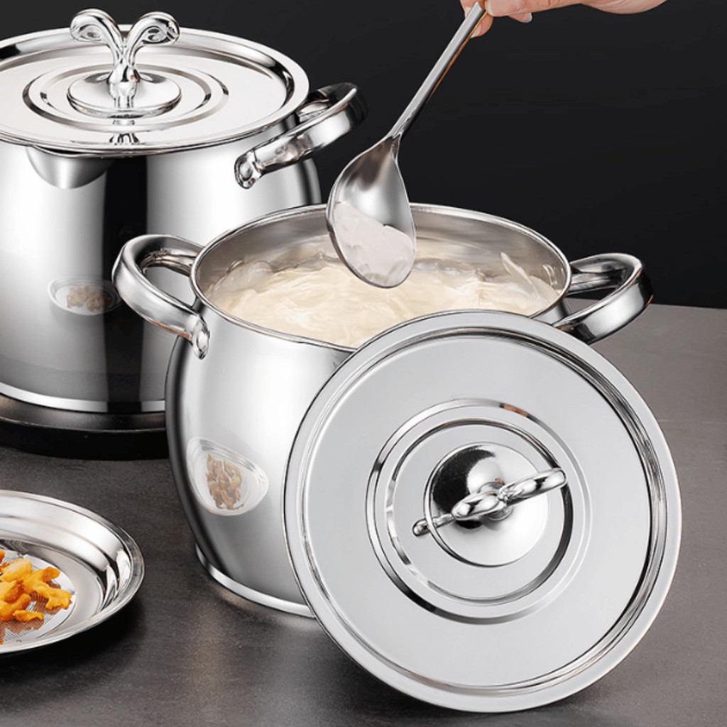 DEMA หม้อน้ำมัน หม้อสแตนเลสกรองน้ำมัน หม้อกรองน้ำมัน หม้อกรองน้ำมันสแตนเลส โถใส่น้ำมันสแตนเลส - รูปที่ 6