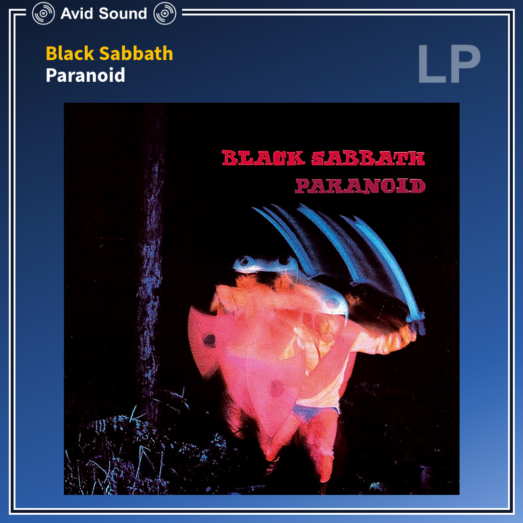 แผ่นเสียง Black Sabbath Paranoid ใหม่ ซีล Black Sabbath Vinyl LP
