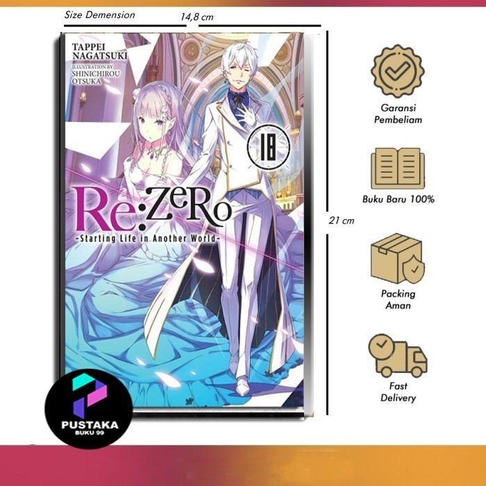 Re:ZERO -Starting Life in Another World-, Vol. 18 Eng -Velvetstore