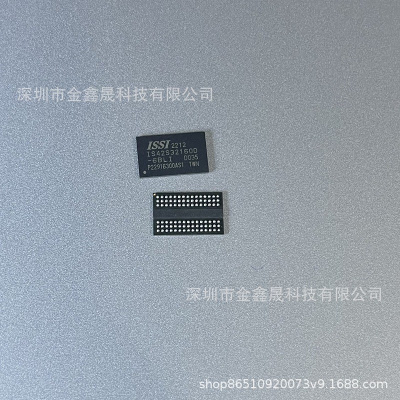 ชิป IS42S32160D-6BLI ดั้งเดิมใหม่เอี่ยม (IC) (IC DRAM 512MBIT PARALLEL4.6