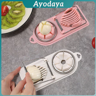 Ayo เครื่องตัดไข่ เครื่องตัดไข่ต้ม ที่ตัดไข่ ที่ตัดแบ่งไข่ต้ม tool for cutting eggs
