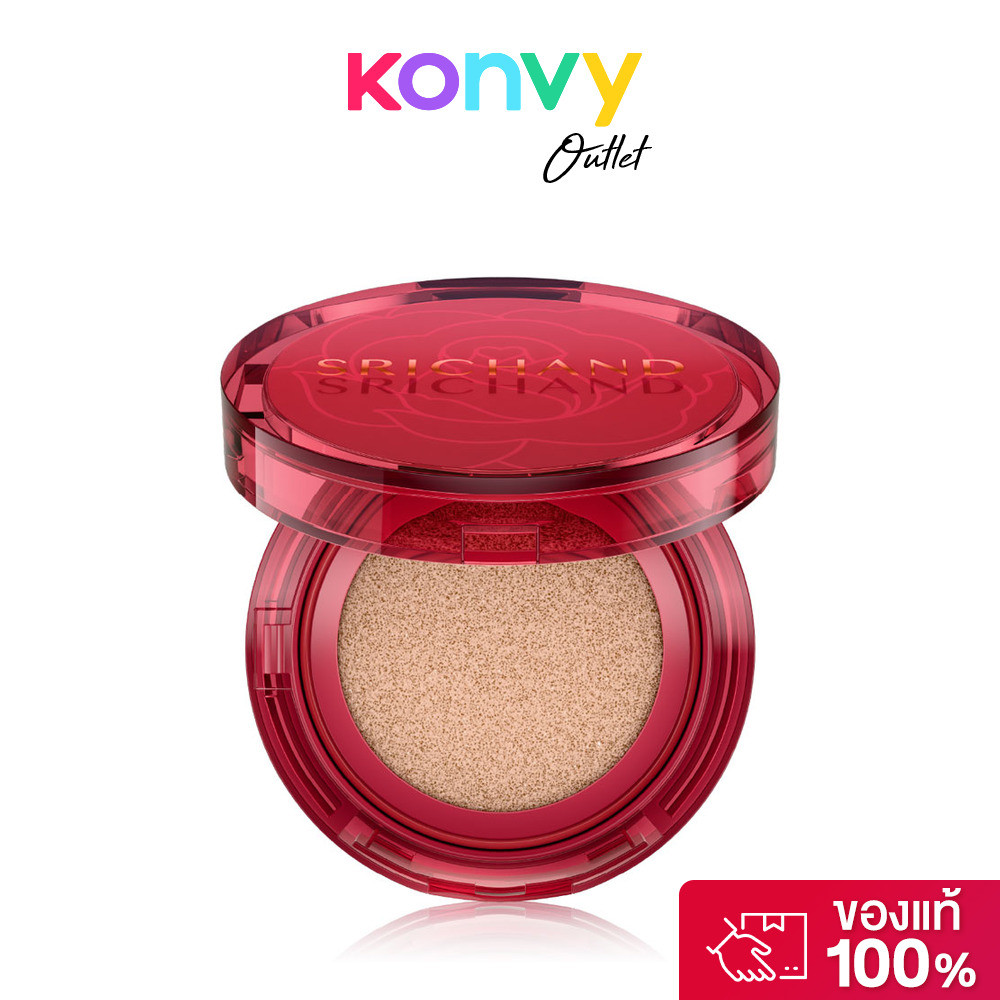 Srichand Super Coverage Always Matte Cushion SPF50+ PA++++ 14g #105 Pinkish คุชชั่นสร้างผิว ศรีจันทร์ ปกปิดสูงสุด.
