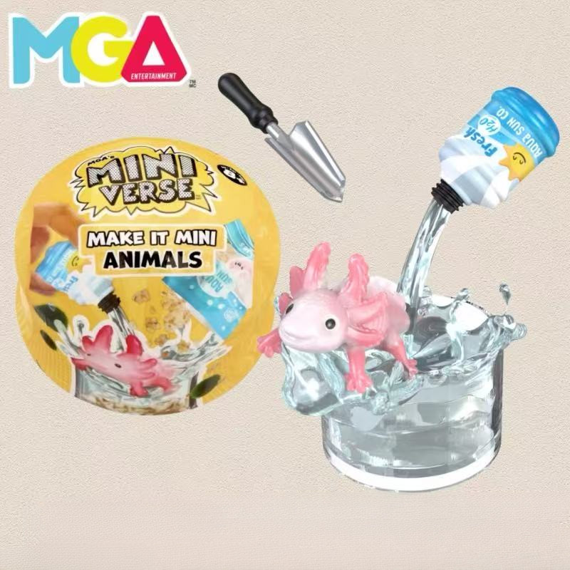 Miniverse Animal Series DIY Mini Animal Home Pet Ball Guinea Pig Hamster Salamander กล่องตาบอดของเล่