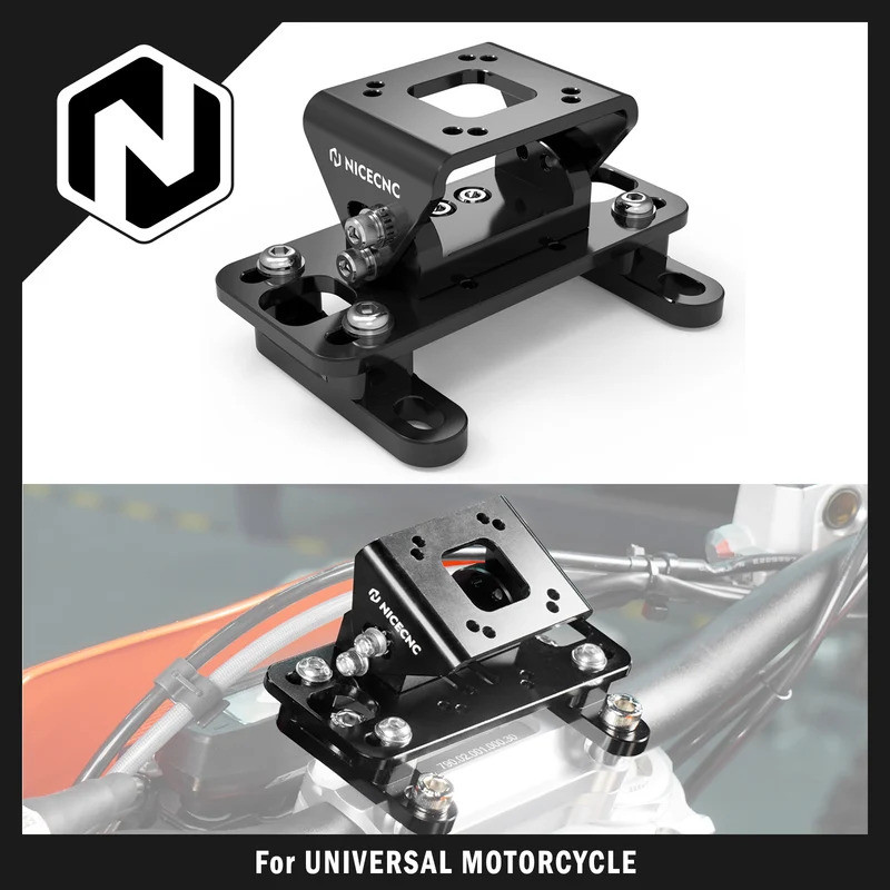 NICECNC 0-45° ปรับนําทาง GPS โทรศัพท์สําหรับ Yamaha YZ125 YZ250 YZ250F YZ450F WR250F WR450F Tenere 7