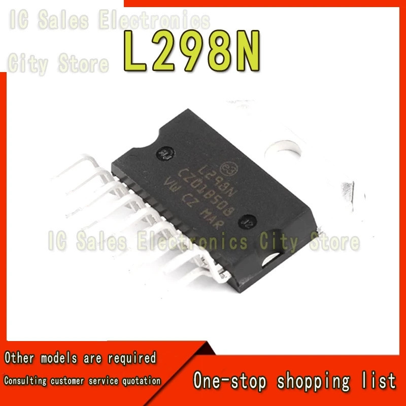 5 ชิ้น L298 L298n Zip-11 Ic ชิปสําหรับมือจับขนาดใหญ่