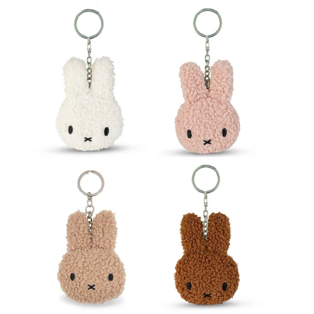 miffy keychain Miffy Miffy ขนแกะพวงกุญแจจี้ตุ๊กตากระต่าย Miffy น่ารักตุ๊กตาขนาดเล็กส่งออกออเดอร์ดั้ง