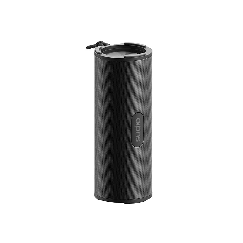 SUDIO F4 Wireless Speaker (Black) - Bluetooth 5.4, 25 Hours Playtime, IPX4 Waterproof, Type-C, 20W, 
