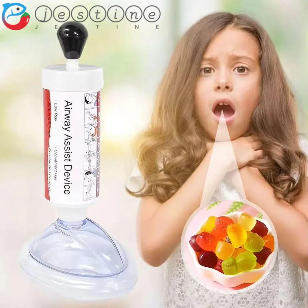 JESTINE อุปกรณ์กู้ภัยฉุกเฉิน สำหรับป้องกันการติดคอและการขาดอากาศหายใจ พร้อมหน้ากากฝึกทำCPR