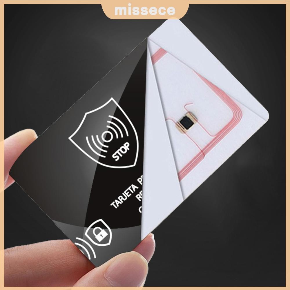 5 ชิ้น RFID Blocking Card One Card ป้องกันยางกระเป๋าสตางค์ NFC Debit บัตรเครดิตหนังสือเดินทาง Protec