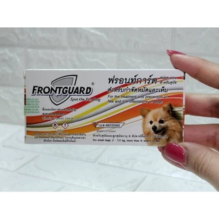 10 กล่อง Frontguard Plus , Frontguard , ยาหยดกำจัดหมัด ไข่หมัด ตัวอ่อน สุนัข และ แมว ขายส่ง