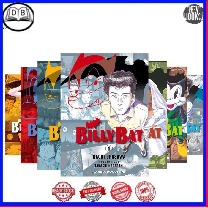 Manga Billy Bat โดย Takashi Nagasaki (20 เล่ม)