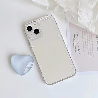 ซองกันกระแทกแบบง่ายรองรับสำหรับ For iPhone16 11 12 13 14 Pro Max 7 8 Plus XR X XS 14 15 Plus เคส Case SE จัดส่งในพื้นที่