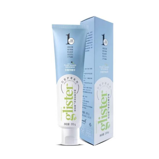 New Amway GLISTER ยาสีฟันมัลติแอ็คชั่นฟลูออไรด์ (200g)