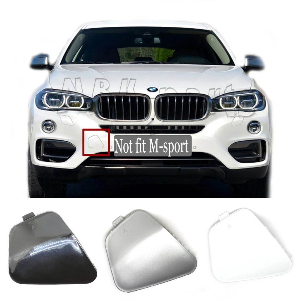 Fit 14-18 BMW X6 F16 28iX 30dX 35i 35iX 40dX 50iX SAV ด้านหน้าฝาครอบกันชนหมวก