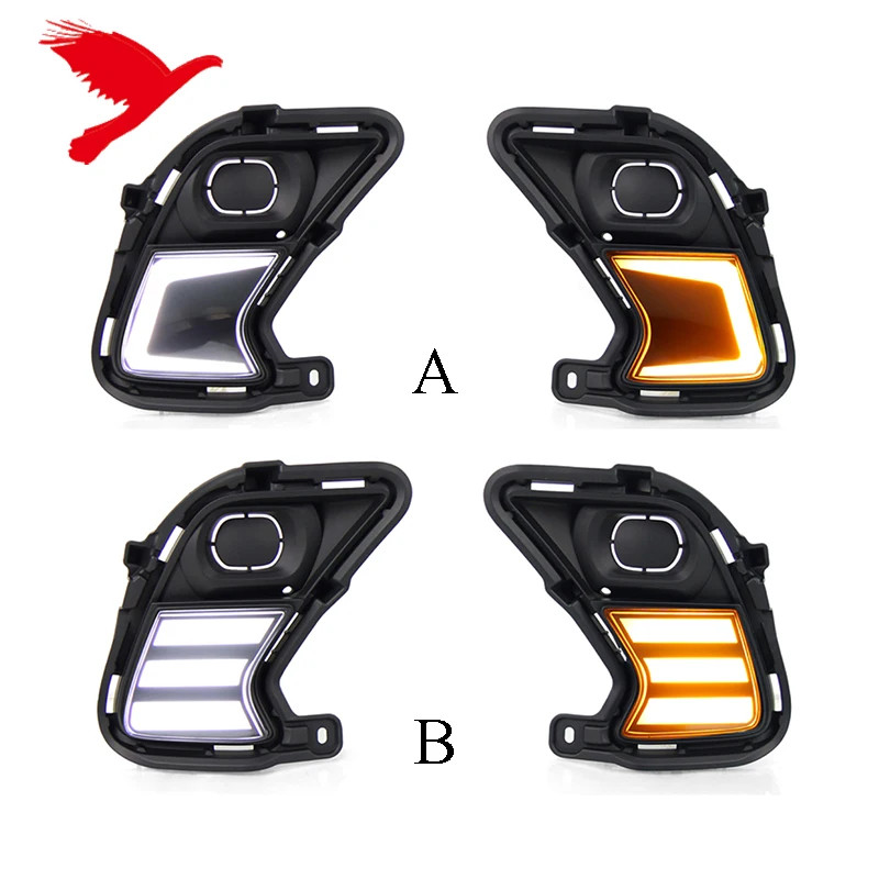 ไฟตัดหมอกหน้า LED DRL ไฟวิ่งกลางวันสําหรับ Toyota Grand Highlander 2024 2025