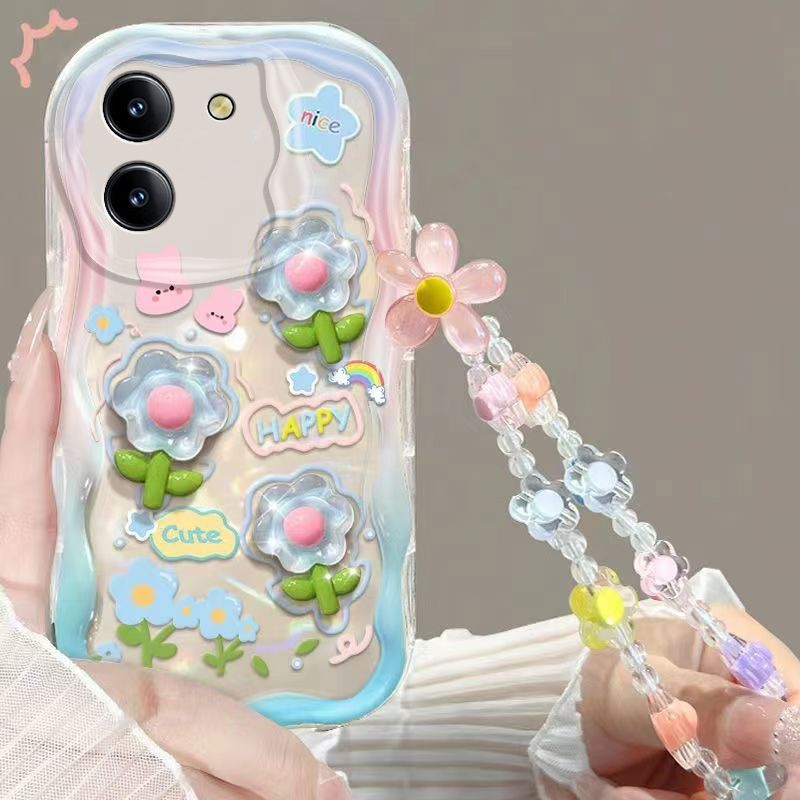 เคสโทรศัพท์กันกระแทกสไตล์สุภาพสตรีพร้อมเชือกเส้นเล็ก vivo y19s pro y21d y04 y04s y27 y28 y29 y29t y2