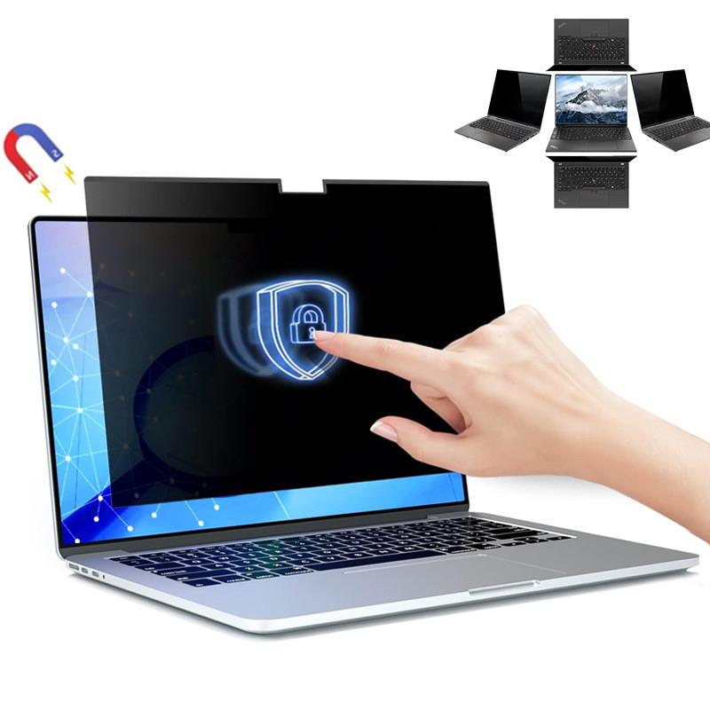 เหมาะสําหรับ macbookpro Privacy Film macbook Screen Film m2 Notebook air Magnetic M4 ถอดออกได้