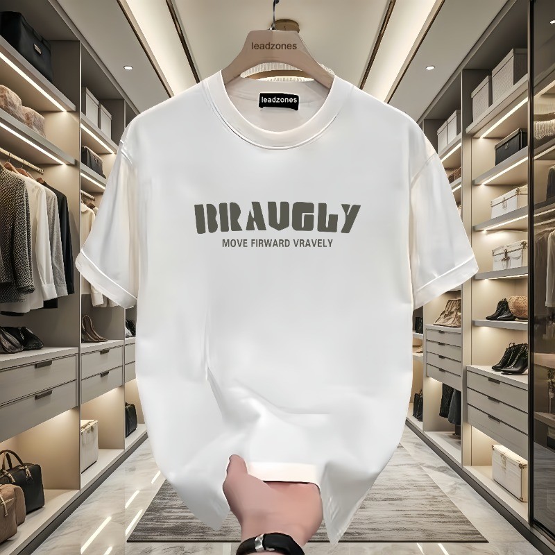 2025 NEW 2025P12 (Combed Cotton) C1770 Black/White/S-5XL Size new23 JU7L