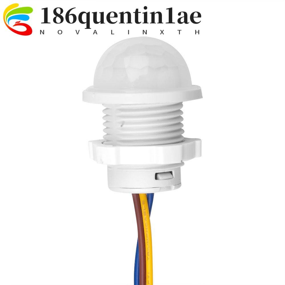 QUENTIN1AE สวิตช์ไฟ สวิตช์ไฟ LED PIR Sensor เครื่องตรวจจับโคมไฟกลางคืน Sensitive Movement Sensor PIR