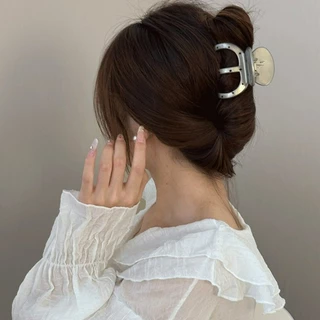 คลิปลําผม Elegant Grey Spot 10 สี สำหรับผู้หญิง
